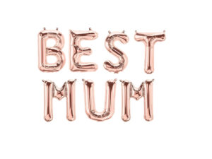 16″ Rose Gold Mothers Day MUM Foil Balloons